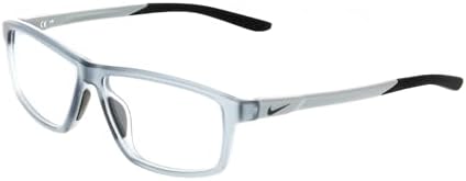 Amazon.com: Eyeglasses NIKE 7130 AF 035 Light Grey With Navy/Red